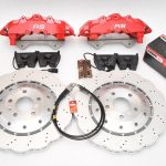 Audi Rs4 RS5 R8 Front Brembo 8Pot 365x34mm Wave brake discs Red