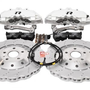 Audi RS Full Big brake upgrade Brembo 8Pot Calipers 365mm Wave Brake discs Brand NEW Oryx White