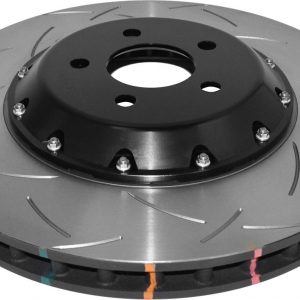 Ford Mustang GT 5.0 Front Brake Discs DBA 52166BLKS 380x34mm 5000 series Fully Assembled 2-Piece Black Hat - T3 Slot